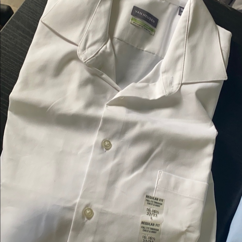 Men’s Van Heusen Dress Shirt, White